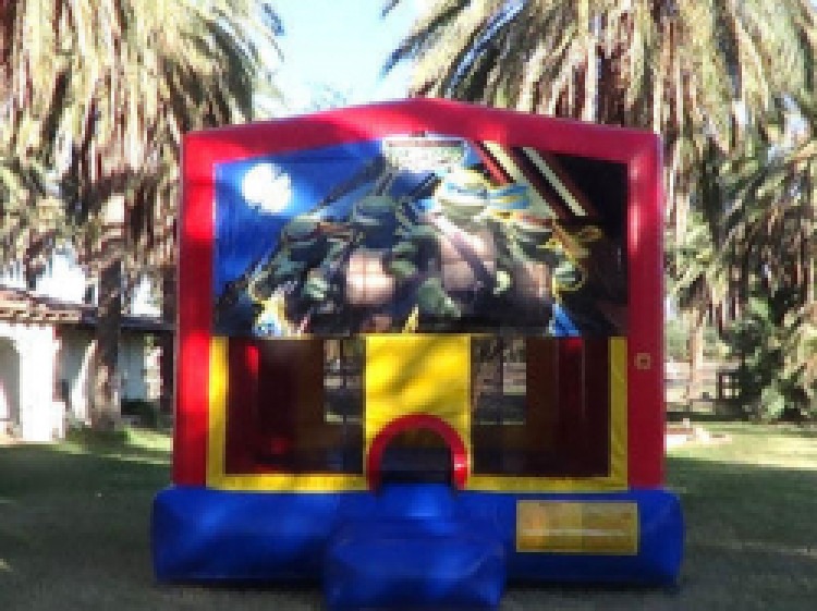 Teenage Mutant Ninja Turtles Bounce House